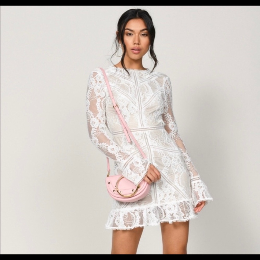 Long sleeve lace Tobi dress
